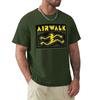 Laufender Mann Airwalk Schuhe Skateboard Design Classic TShirt Graphics Oversizeds Black T Shirts for Men