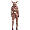 CSILOVEE Brown Reindeer, Deer, Bambi, and Shifu Elephant Cosplay Costumes for Home Use, Adults, and Kids, Women, Girls, and Kids, Perfect for
