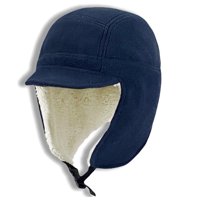 Căciulă de iarnă Aviator din lână de miel: Rezistent la vânt, Rezistent la frig, Protecție pentru urechi pentru activități în aer liber