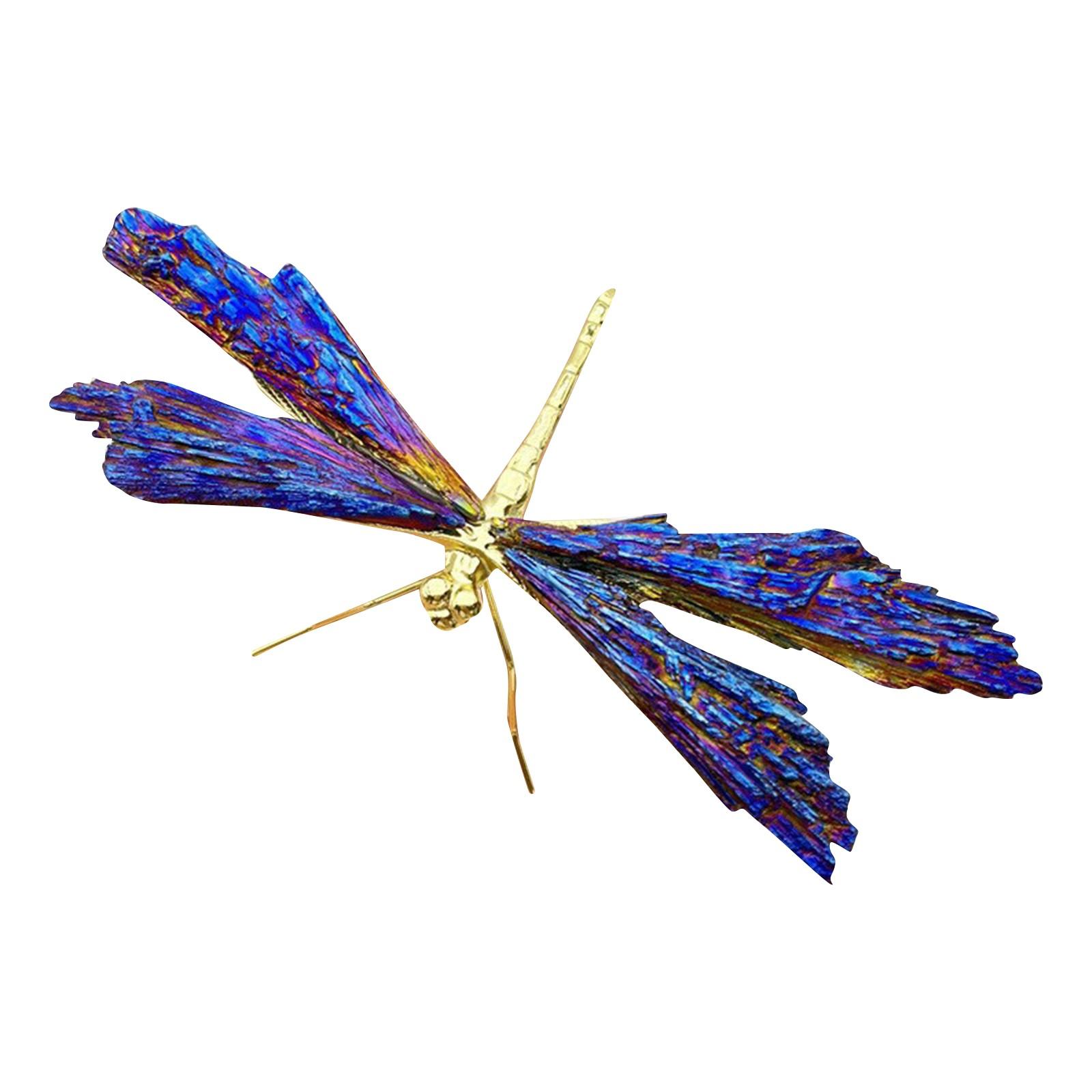 

Натуральные гальванизированные синие стрекозы, коллекция декора, натуральный домашний декор, статуэтка стрекозы, кристаллы, стрекозы, подарок для женщин One Size
