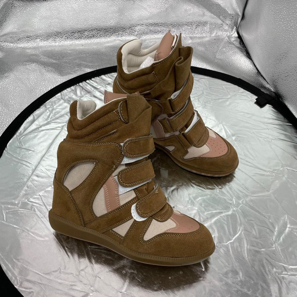 Actual Photos of Celebrity's Same Style Women's High-top Shoes