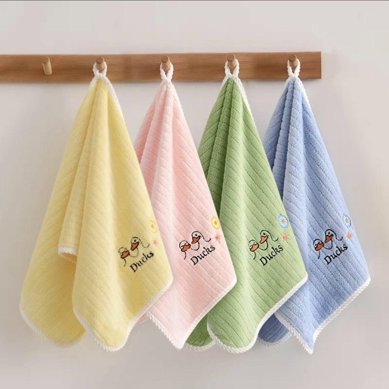 26X50 см милое полотенце с узором утки — фото 11