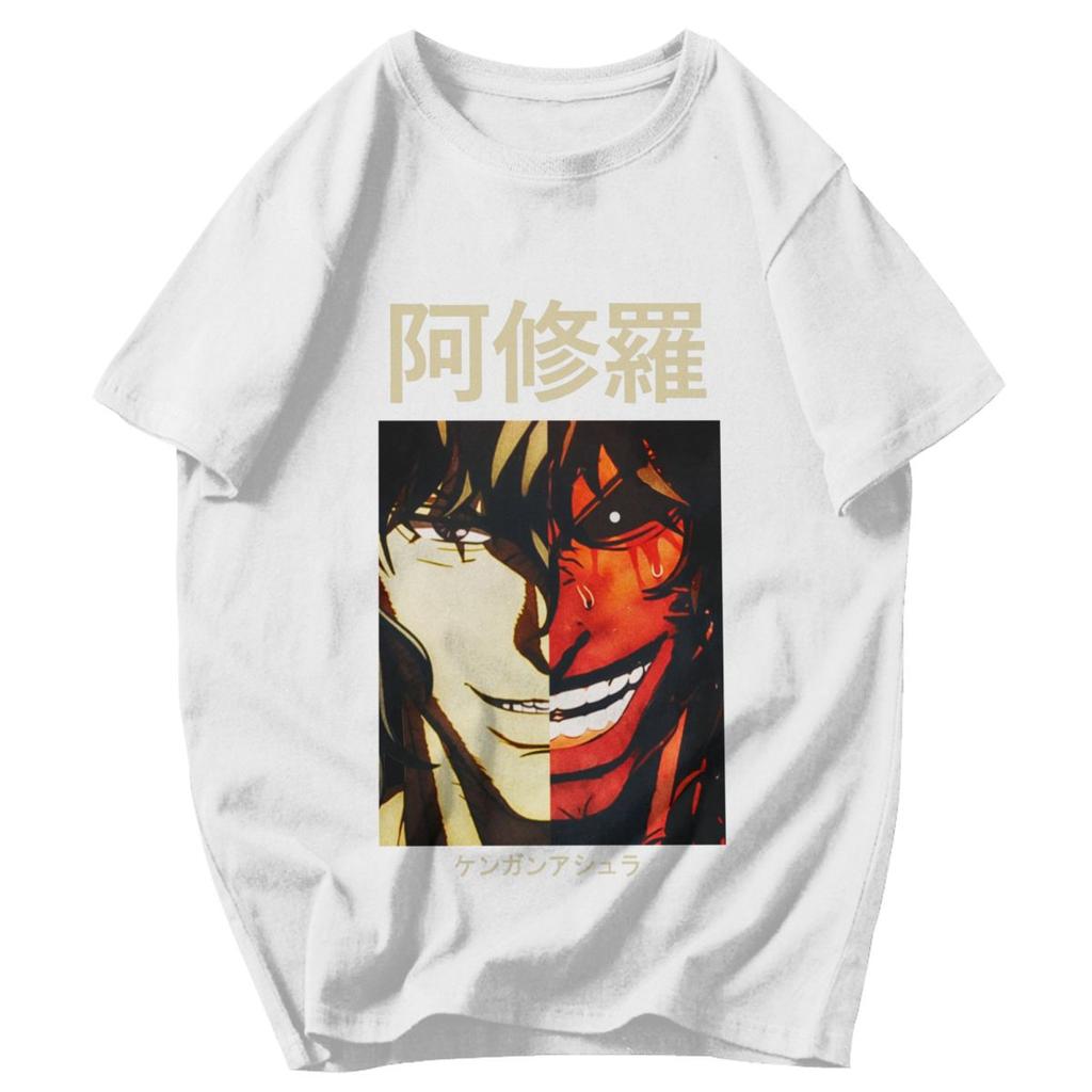 Men T Shirt Tokita Ohma Kengan Ashura Gifts Y2K Graphic Short Sleeve Unisex Tops T Shirts