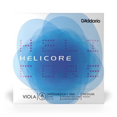 Helicore Mittlere Mensur H411 MM Mittlere Spannung für Viola D'Addario A-Saite (Einzelne Saite)