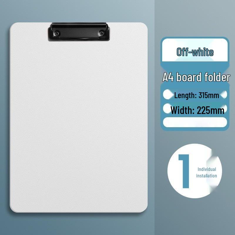 Double Clip Writing Board with Storage for A3/A4 Documents - Ideal for Students & Office Use