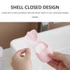 150Pcs Cute Travel Portable Soap Paper Outdoor Disposable Soap Flakes Hand Washing Mini Soap Pieces Boxed