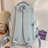 Schoolbag schoolbag junior high school girls 1011 new high value ins style simple high school students large capacity backpack
