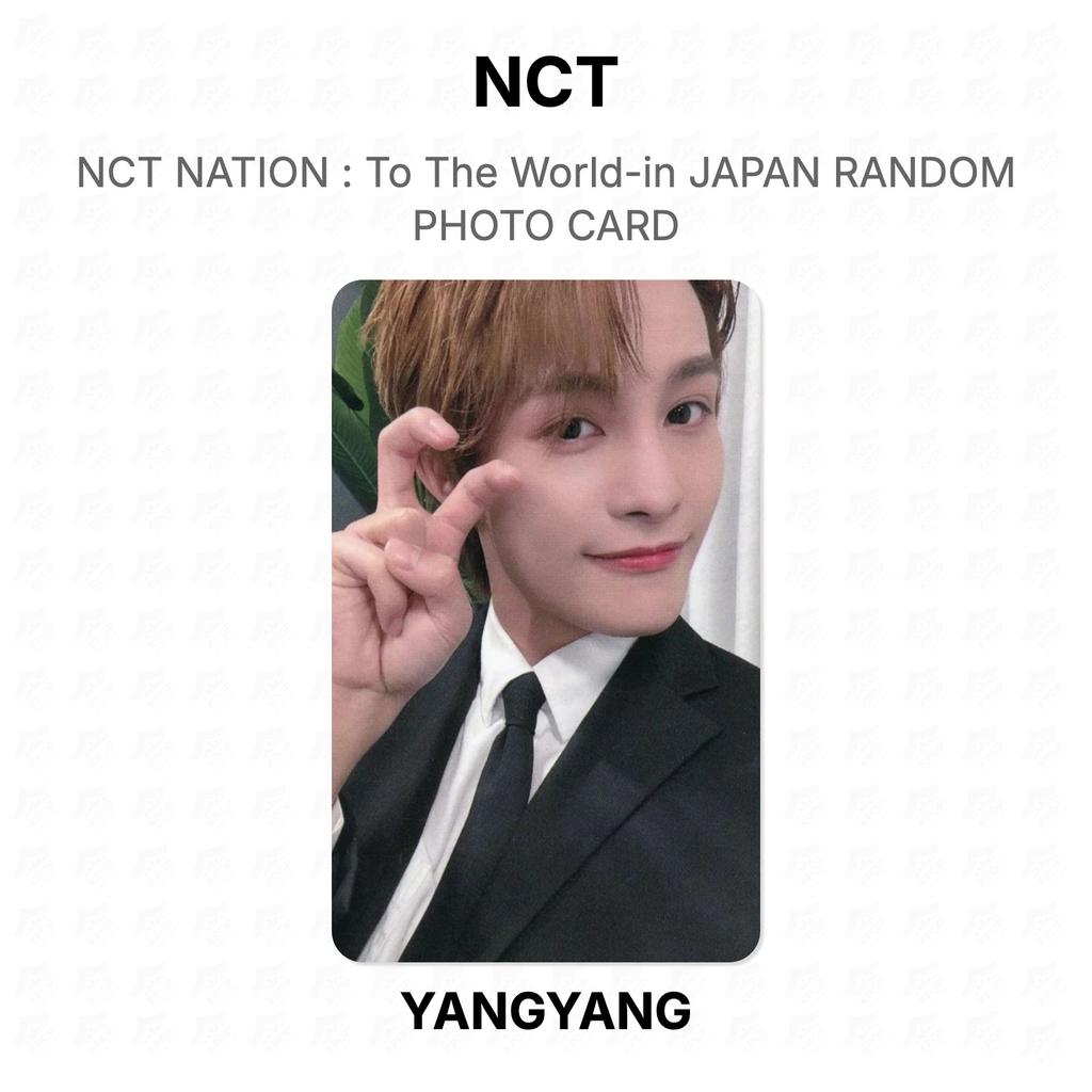 NCT NATION : To The World-in JAPAN RANDOM PHOTO CARD Official Photocard