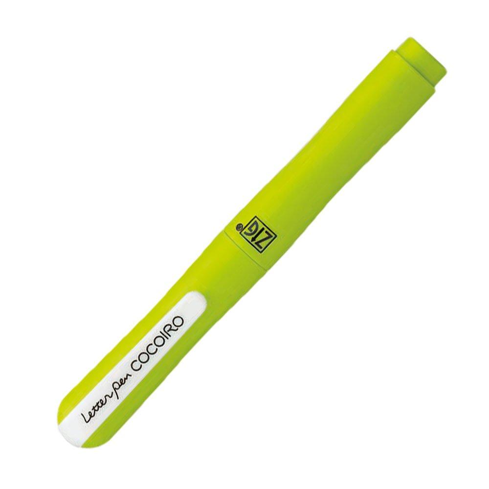 Kuretake ZIG Letter pen COCOIRO body white grape LPC-05S белый