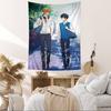 Sasaki And Miyano Anime Anime Tapestry Hippie Flower Wall Carpets Dorm Decor Cheap Hippie Wall Hanging