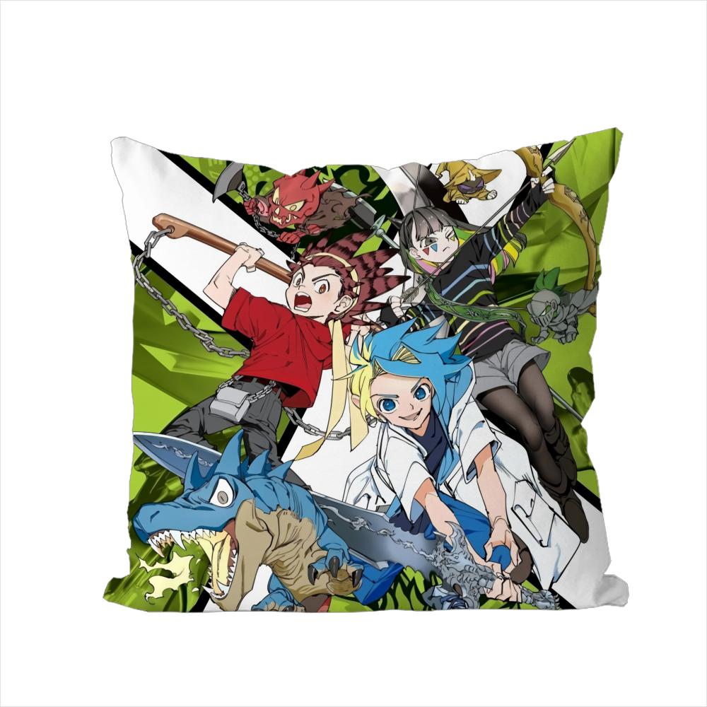 BAKUTEN SHOOT BEYBLADE Pillow Case For Car Sofa Decorative Home Doublesided Print Plush Square Throw Pillow Cushion Cover