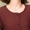 Women's Lightweight Elegant Blouse & Wide-Leg Pants Set