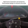 Steering Wheel Horn Button 6 Hole Carbon   Comfortable Touch Sensitive Replacement For  