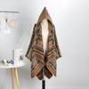 Large Shawl Cape For Men And Women With Hats In All Seasons, Thickened Scarf For Travel To Keep Warm, Literary Wear Cape