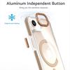 Luxury Magnetic Clear Case for 16E For Magsafe Wireless Charge Shockproof Transparent Cover for 16 15 Pro Max Plus