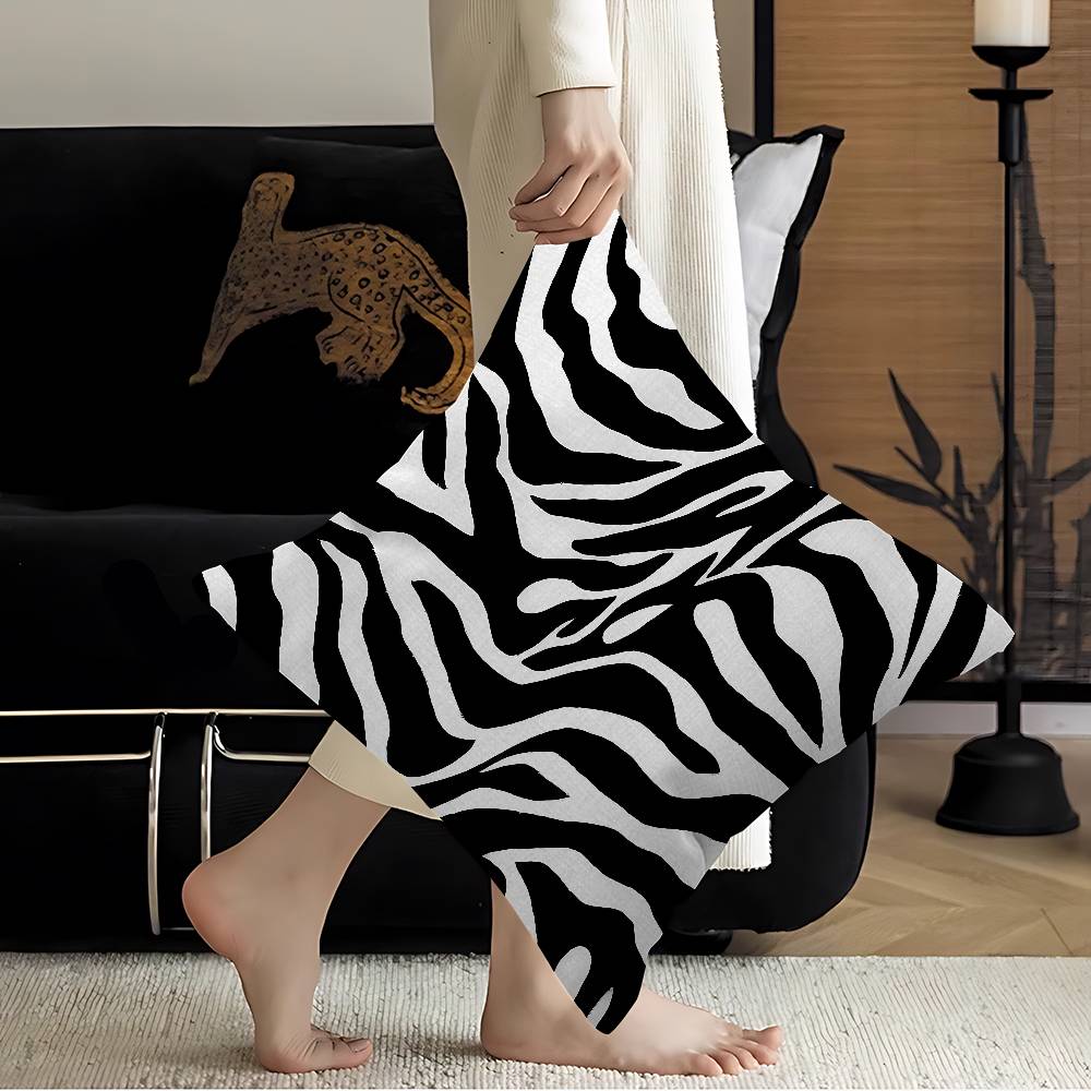 Bedruckter Zebra-Kunst-Kissenbezug Sofakissenbezug Heimzimmerdekoration Kindergeschenk