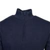Men's Fitted Cotton Zip-Neck Sweater BILL TORNADE