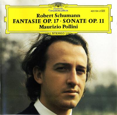 CD SCHUMANN; POLLINI - Schumann: Sonate fantastique/pour piano 4231342 Deutsche Grammo 1987 Allemagne Classique utilisé
