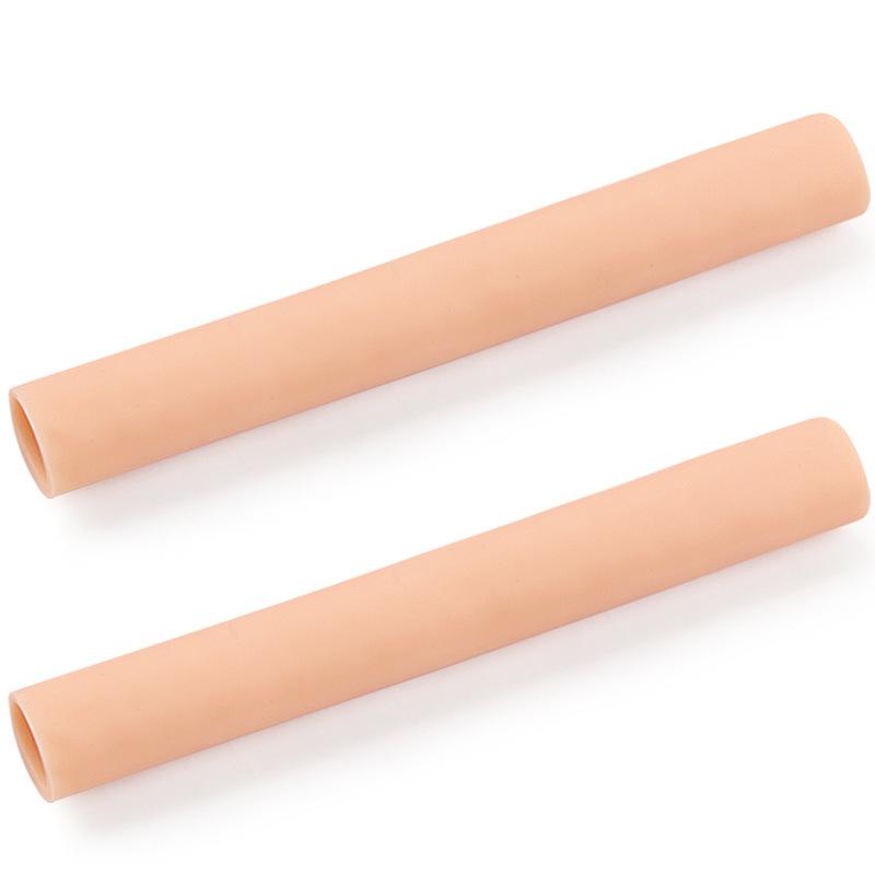 

24cm Extended Mouth High Heel Soft Anti-Abrasion Toe Blister Cover, Cuttable Long-Style Eyelet Finger Cot