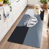 Flannel Kitchen Mat Monaco FC Soft Area Rug Non Slip Floor Carpet Home Decoration