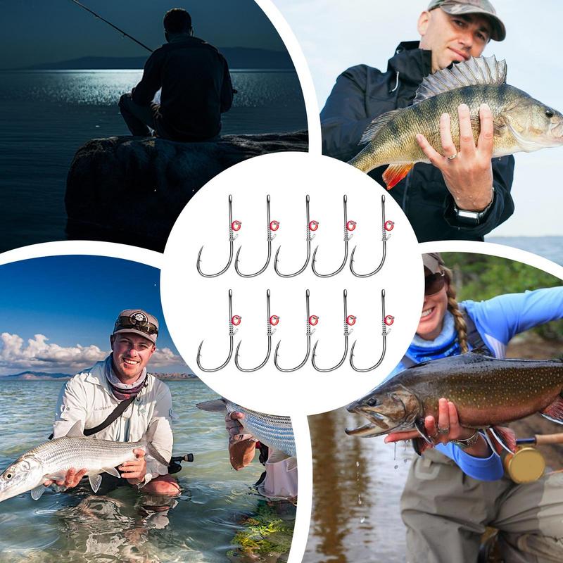 Shrimp Hook Live Shrimp Fishing Hook Barbed Hook Spring Hanging Live Shrimps are suitable for live fishing of perch and grouper