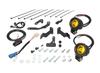 KITACO LED Shuttle Beam Kit for Monkey 125 2 Front Fork Stem Lower Mounting Type (JB03/JB05) (Lime Yellow) - Lights, 800-1301430