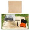 Barbecue Protective Mat Blanket Pad Floor Fireproof Rug Outdoor Camping
