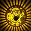 Solar Outdoor Wall Light Santa Claus Projection Lamp Christmas Iron Art Garden Decorative Wall Lamp For Yard Courtyard Xmas Gift