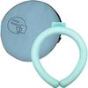 PCM Cooling Neck Ring with Cooling Pouch Set Size Neck Green Outdoor Cooling with Dedicated Case (M / Ring / Pouch Blue) 28°C