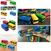 High-quality Mini Bus In Nine Colors With Working Doors Educational Toy Set