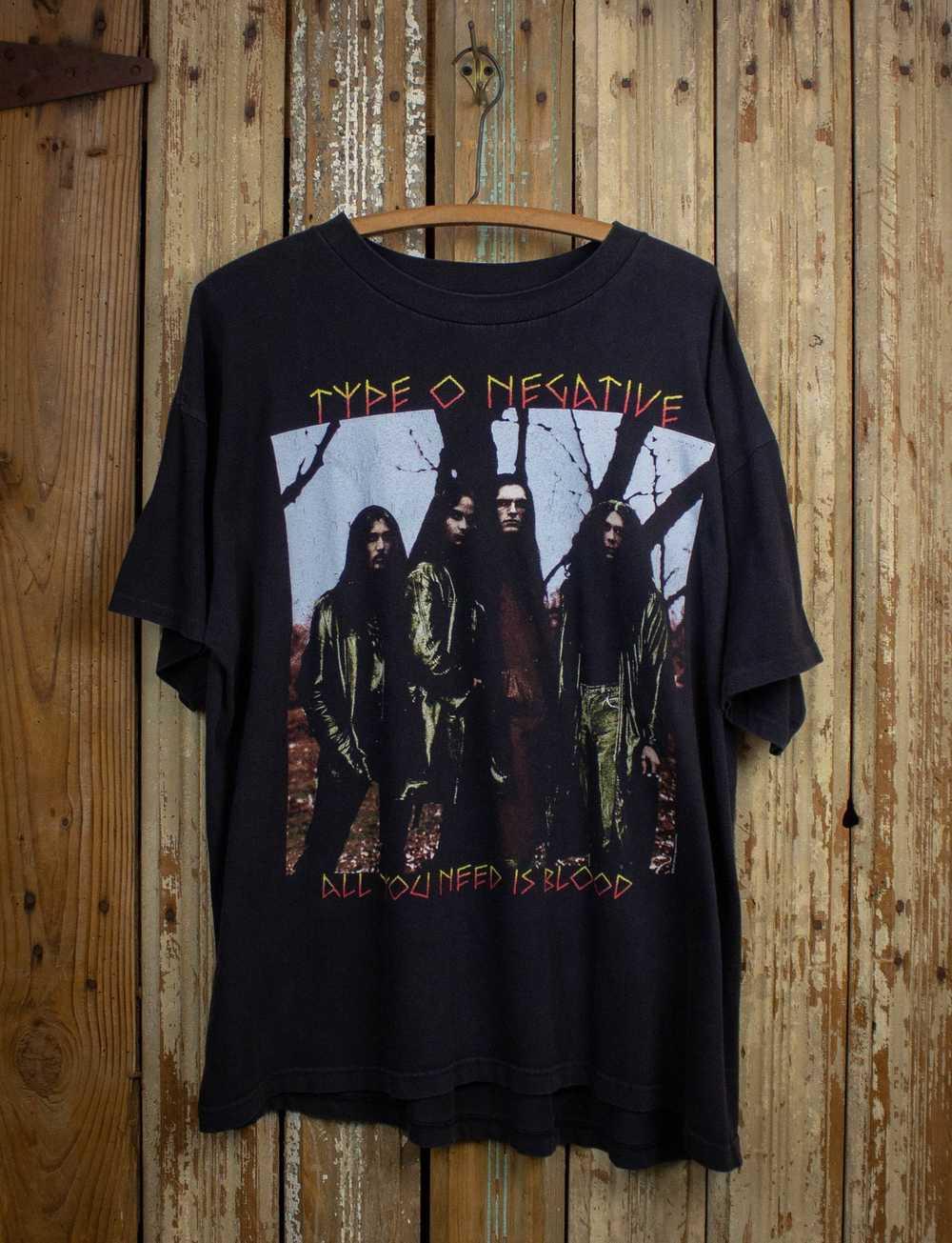 Type O Negative Band Members Vintage Graphic Tee XXL