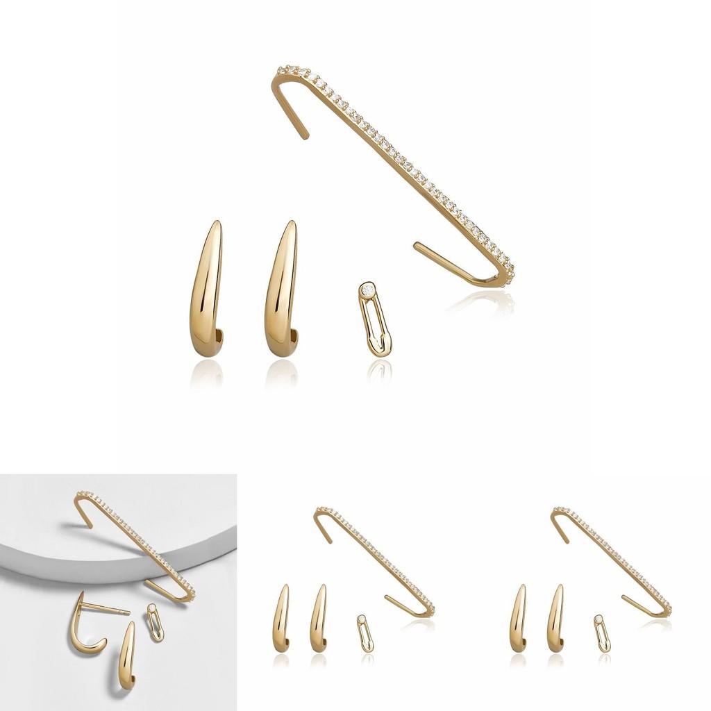 Elegant Alloy Earrings Set Timeless And Fashion-forward Ear Jewelry Collection