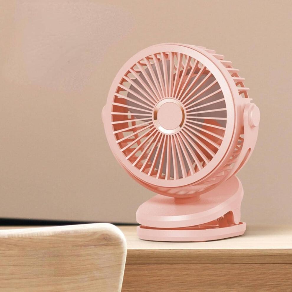 NA Clip Fan USB Fan Desktop Electric Fan Mini Car Fan Mute Rechargeable Small Fan Handheld Fan