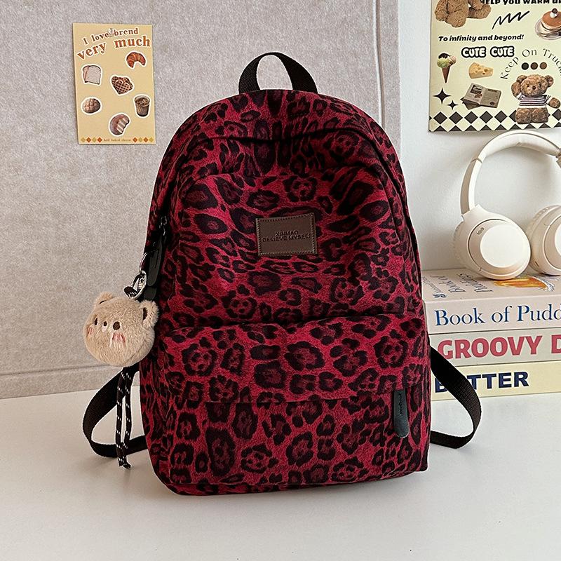 New high-end backpack schoolbag women's autumn and winter atmosphere college cool college student backpack cross-border