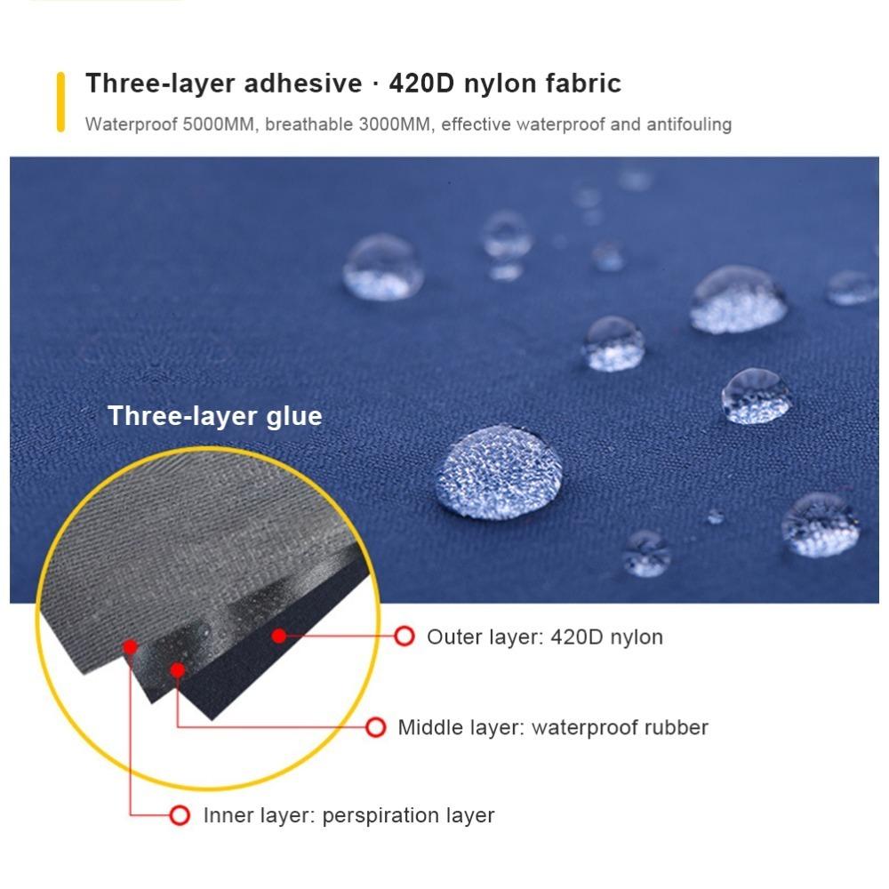 1 Pair 420D Nylon Fabric Snow Boot Gaiters Rip-Stop Waterproof Gaiters Hiking Leg Gaiters  Climbing