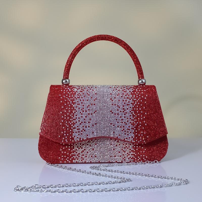 Ladies Shoulder Bag Dinner Bag Exquisite Elegant Dress Bag Flip Handbag Fashion Evening Dress
