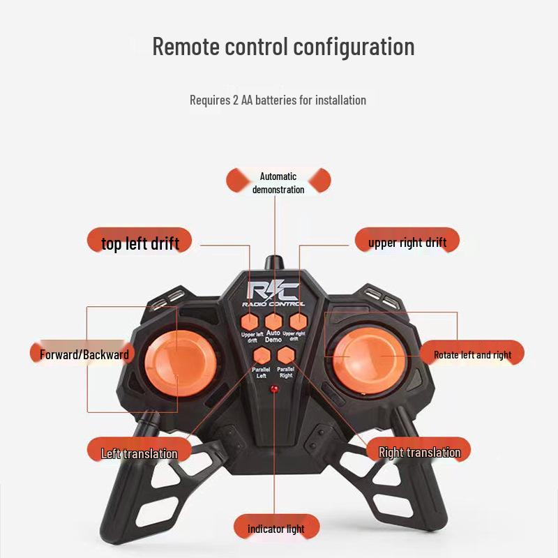 High-Speed RC Off-Road Car with Water Bombs & Four-Wheel Drive