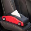 Simulated Tire Tissue Dispenser Creative Car Leather Tissue Organizer Auto Napkin Holder  Interior