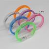 6pcs Colorful Light Up Party Glowing Bracelets Stylish Plastic LED Wristbands Birthday Party Wrist Bands Ornament