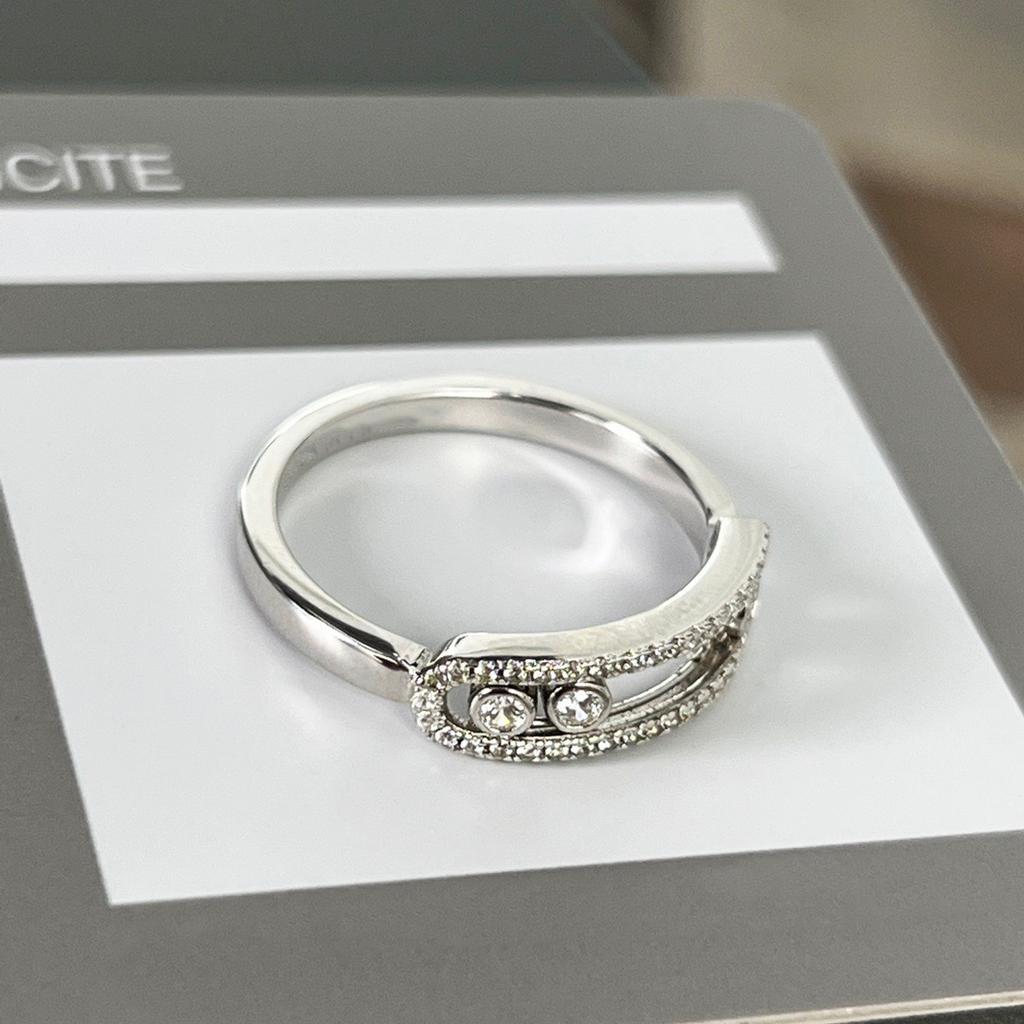 2023 Neue Ringe für Frauen Luxusschmuck Charm Schiebe Diamantringe Hochzeit Verlobung Reines 925er Sterlingsilber Muschelperlenring