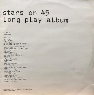 LP Record STARS ON 45  LONG TALL ERNIE  THE  Long Play Album 6302129 Mercury 1981 Brazil Pop Used