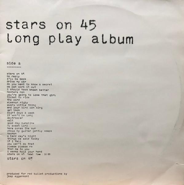 

LP Record STARS ON 45 LONG TALL ERNIE THE Long Play Album 6302129 Mercury 1981 Brazil Pop Used