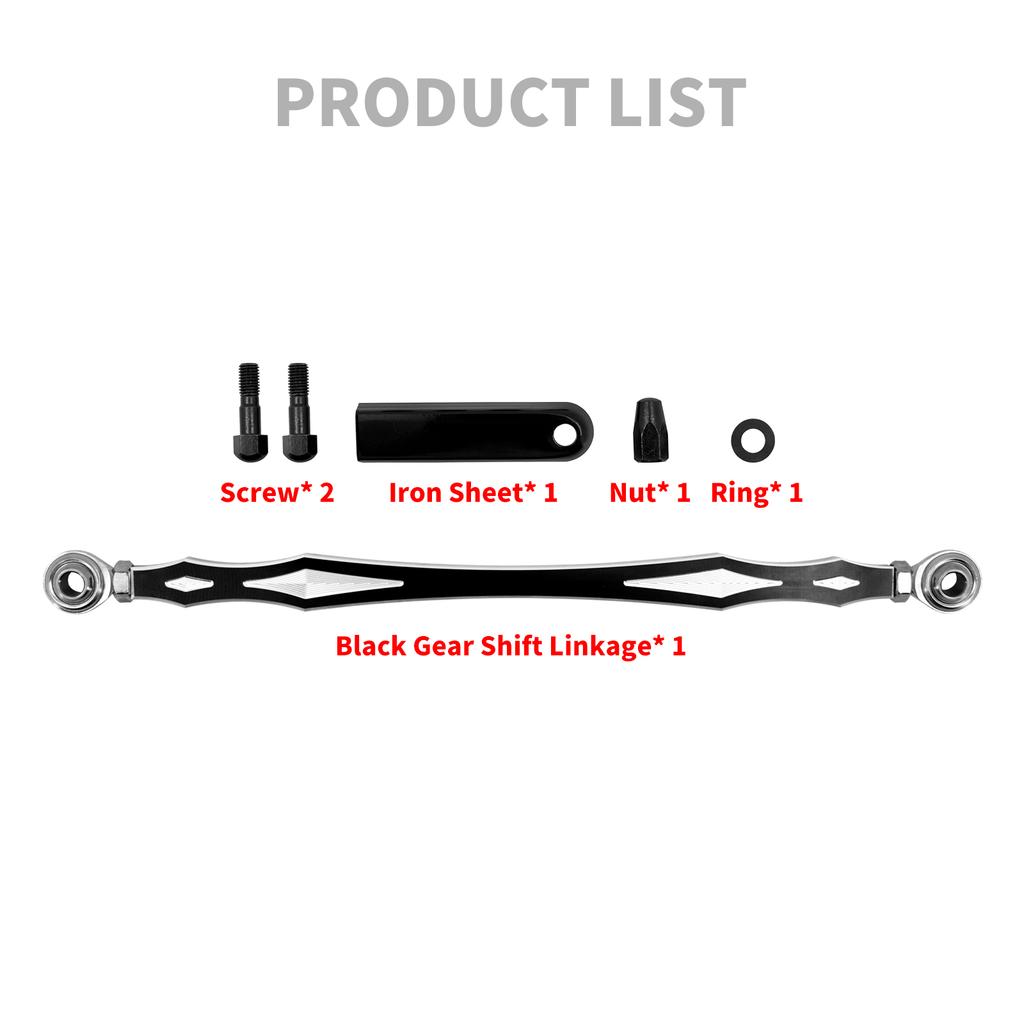 Motorcycle 330mm Gear Shift Linkage Aluminum Levers For Harley Touring Road King Glide FLHT FLHX Softail Fat Boy FLHC 1986-2024