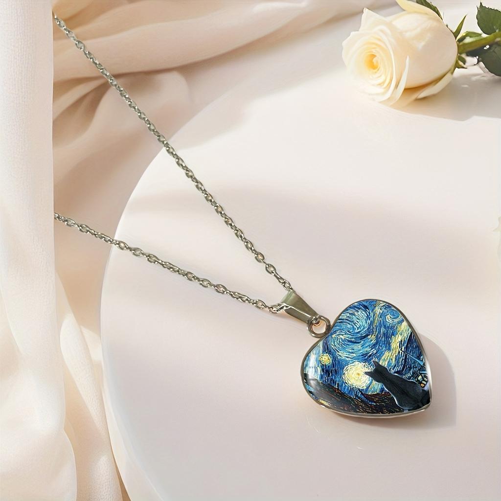 Pendant Art Birthday and Party Art Gift Necklace
