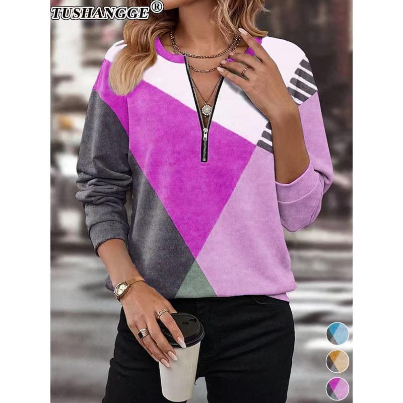 IHUASU Women's Fashion Casual Long Sleeve Blouses & Shirts Unique Design