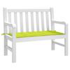 Garden Bench Cushion Light Green 100x50x3 Cm Oxford Fabric