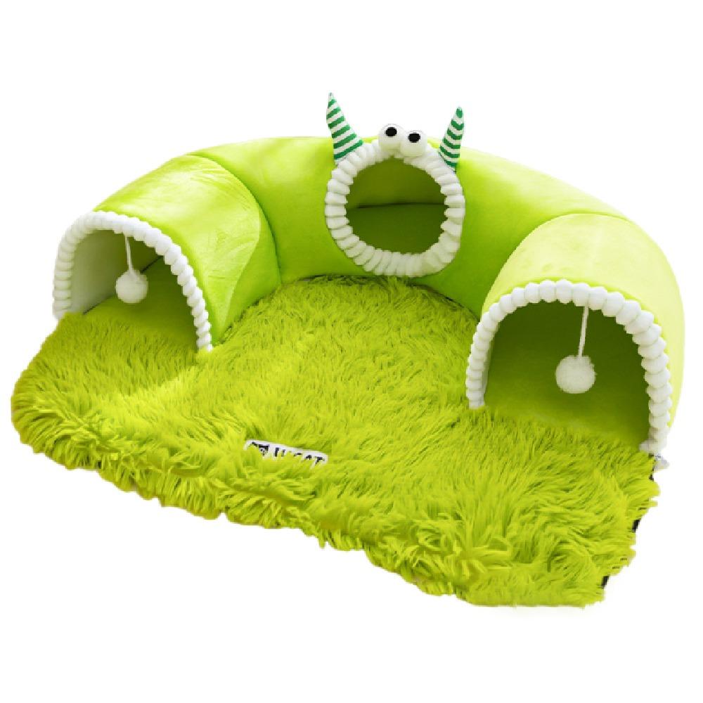 2in1 Cat Tunnel Toy Creative Cat Bed Universal Kitten Play Tube  Four Seasons
