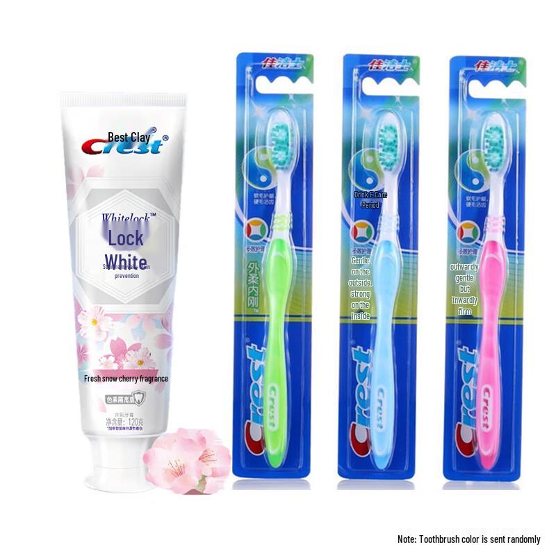 

Crest Lock White Toothpaste Set