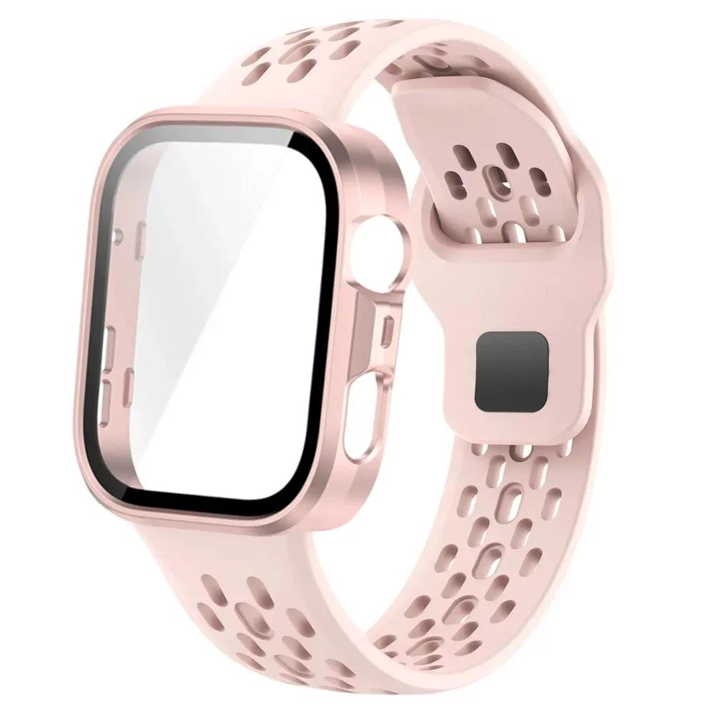 PC-Gehäuse+Silikonband Für Huawei Watch Fit 3 4 4 Pro Displayschutzhülle Armband Für Huawei Watch Fit 4 Pro Vollständige Abdeckung Schale