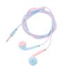 Universal 3.5Mm Stereo In-Ear Macaron Color Headphones Sport Music Earbud Wired Earphones With Mic For Xiaomi Huawei Samsung